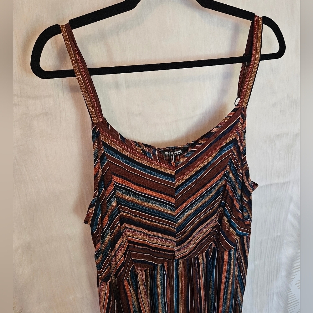 BloomChic Boho Indian Summer Romance Midi Dress - Picture 2 of 8